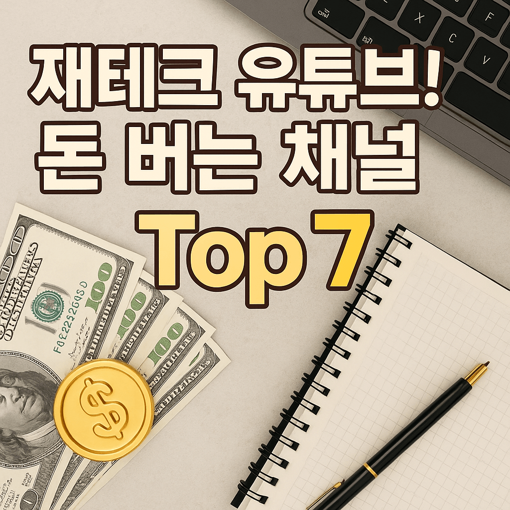 초보도 이해하는 재테크 유튜브 채널 총정리 (2025)
