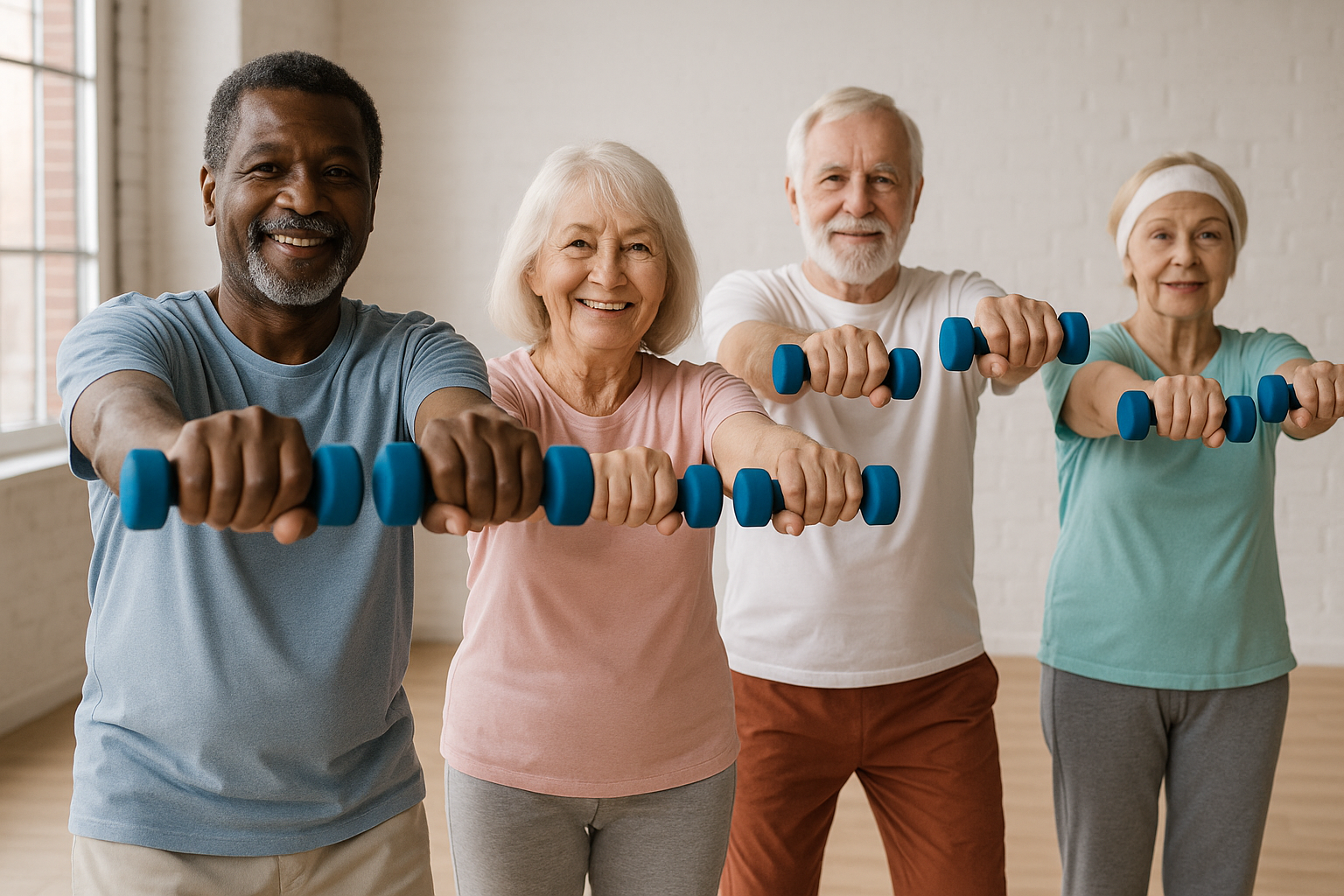 미국 시니어 라인 댄스