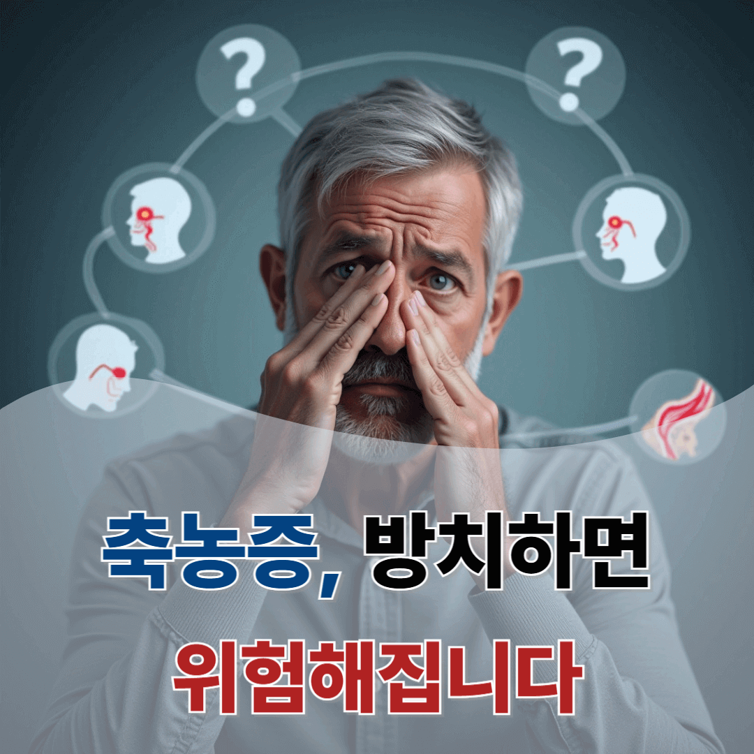 축농증을 방치하면 생기는 무서운 합병증 7가지와 예방 방법 총정리