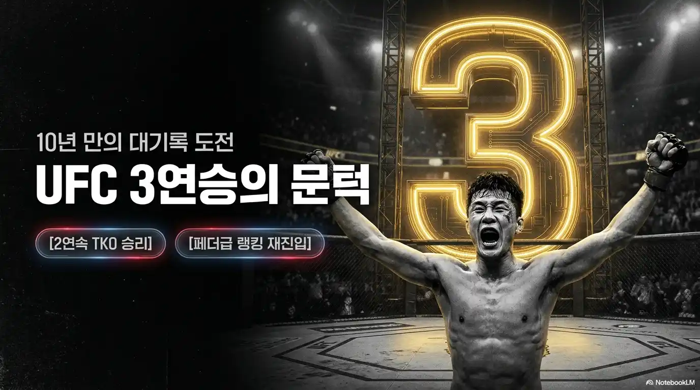 ufc 최두호 경기 중요한 이유