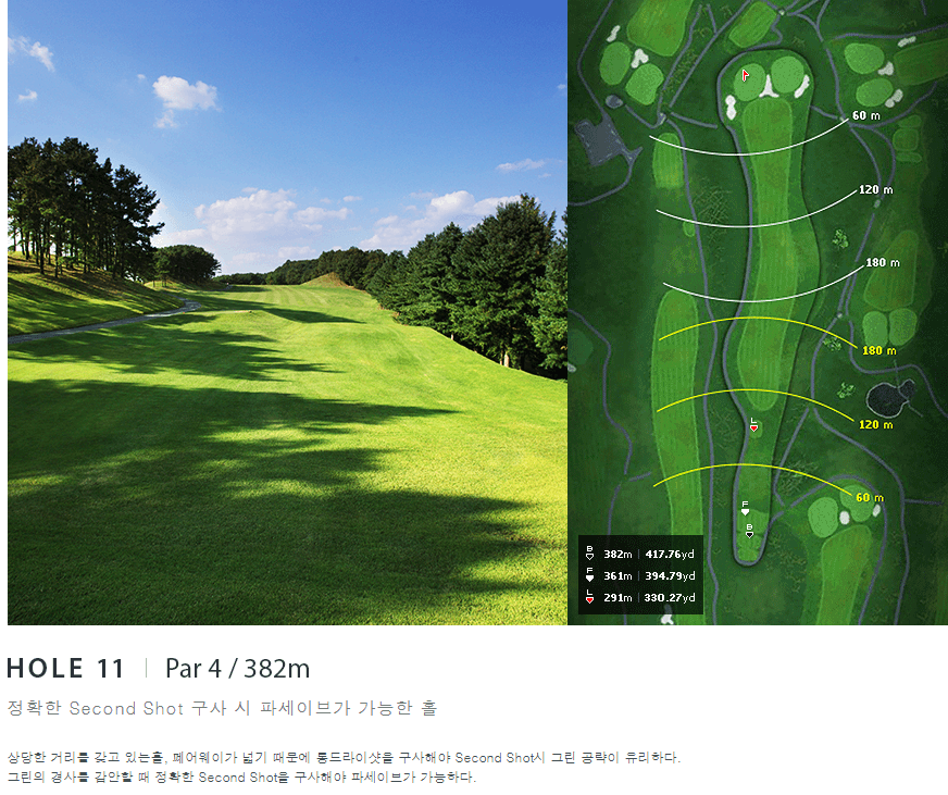 플라자 컨트리클럽 타이거코스 11