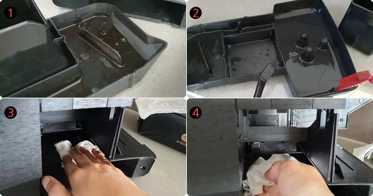 필립스 커피 머신 내부청소