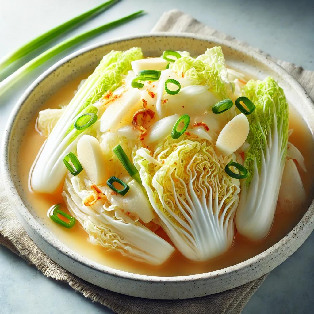 백김치 황금레시피
