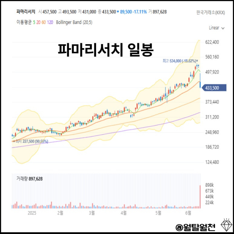 파마리서치 일봉