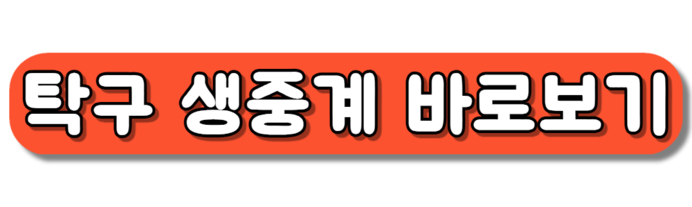 파리올림픽 탁구 신유빈 4강 준결승 생중계 바로보기