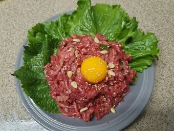 육회 황금레시피 뭉티기 육사시미 레시피_19