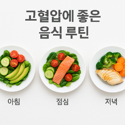고혈압에 좋은 음식과 식단 루틴 지금 시작해보세요