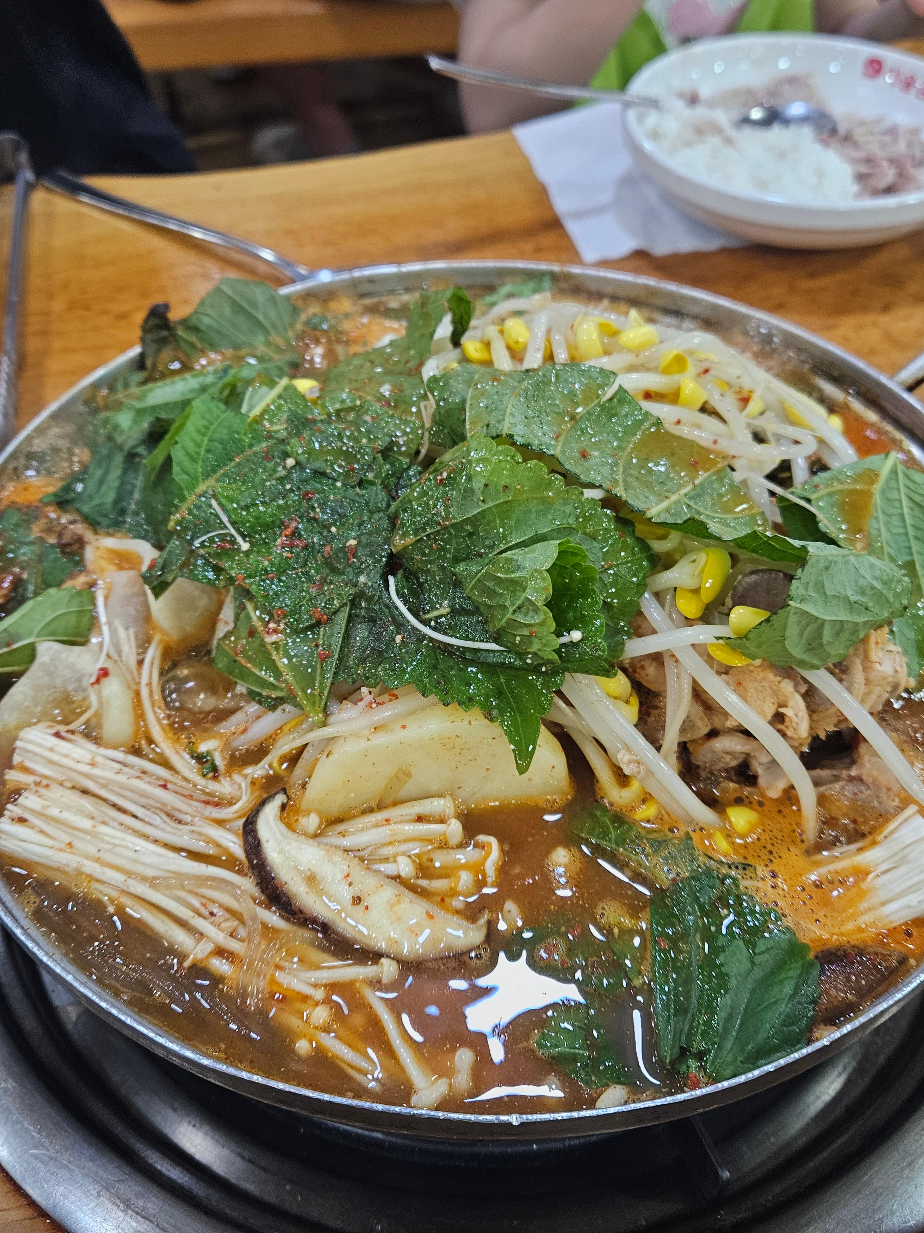감자탕 2인분