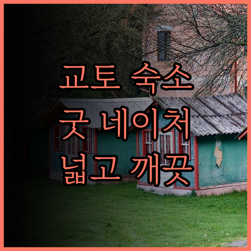 교토 숙소 추천 굿 네이처 호텔 후기