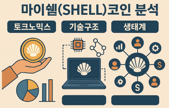 마이쉘(SHELL)코인 분석 (토크노믹스, 기술구조, 생태계) 이미지