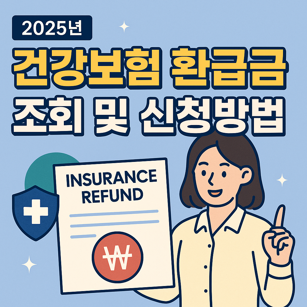 건강보험 환급금 조회 및 신청 방법 (나도 받을 수 있을까?)