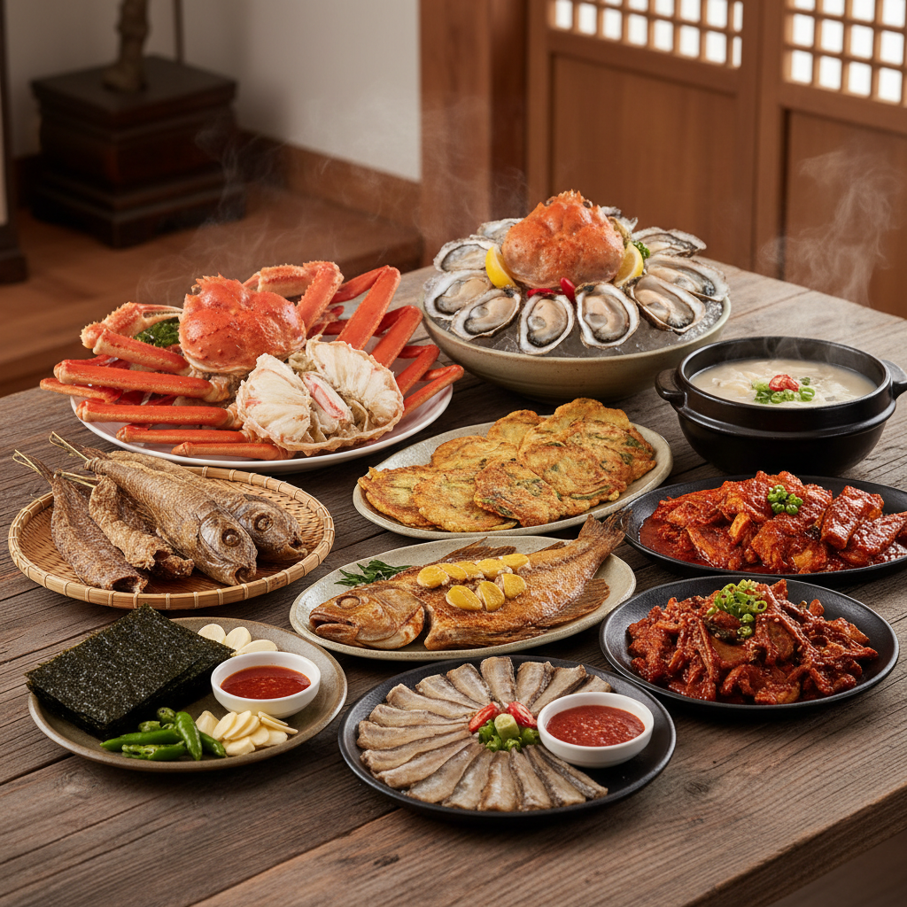 1월 제철 해산물