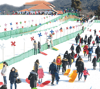 남원 바래봉 눈꽃축제