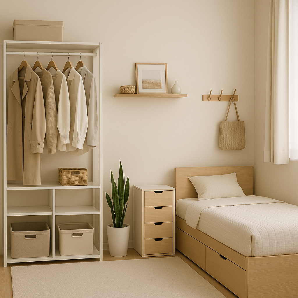 수납 늘리는 인테리어