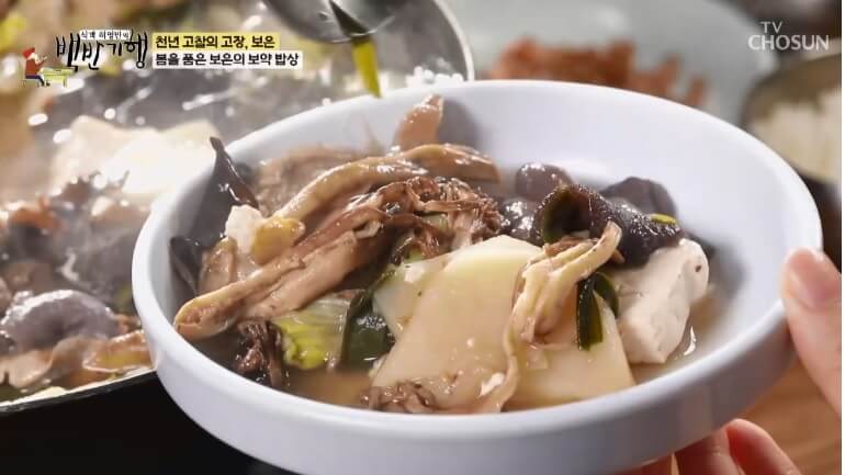 식객 허영만의 백반기행 299회 정일우의 보은 밥상 충북 보은 자연산 버섯전골 맛집 구병산골가든