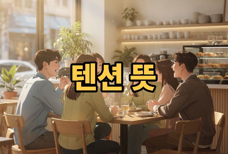 텐션 뜻