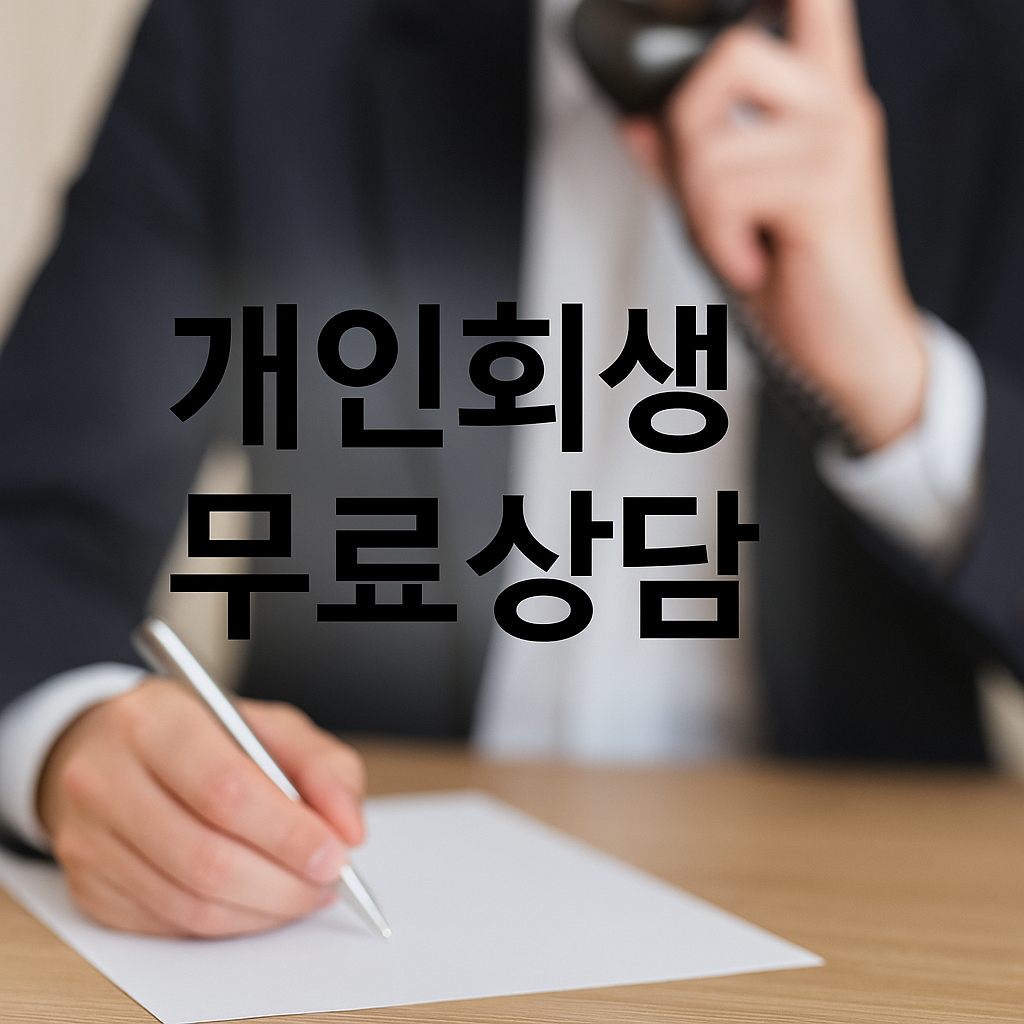 개인회생 무료상담