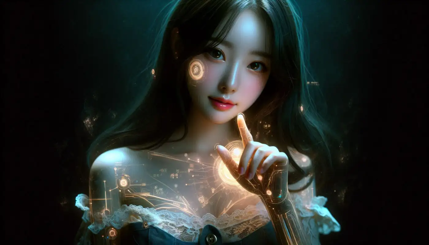 에이닷-pc-웹-사용-방법을-활용하는-여성의-모습