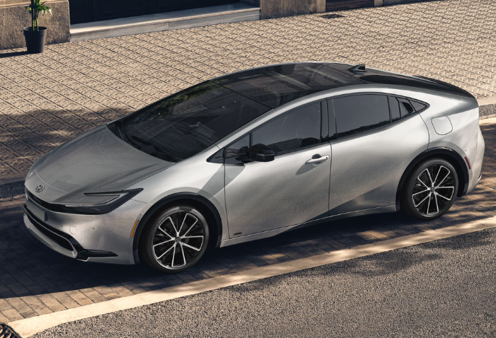 프리우스 사이드 사진