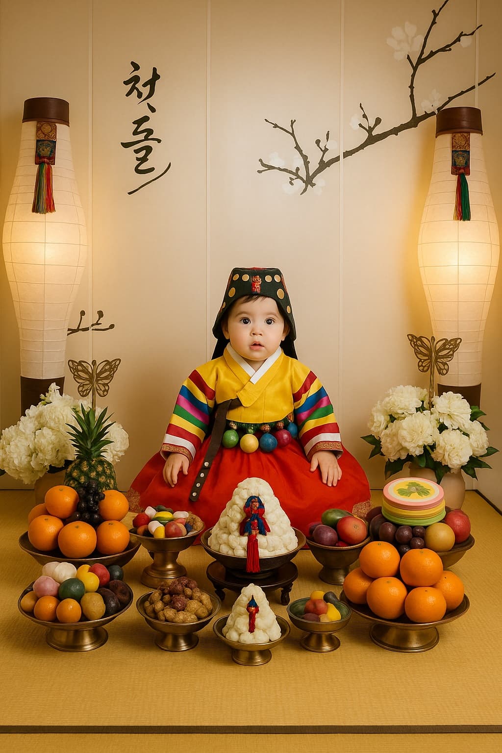 아이들의 돌복과 전통 어린이 한복 이야기