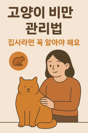 고양이 비만 관리법, 집사라면 꼭 알아야 해요! 관련 사진