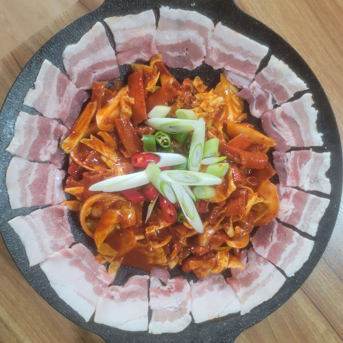 삼겸살과 홍게