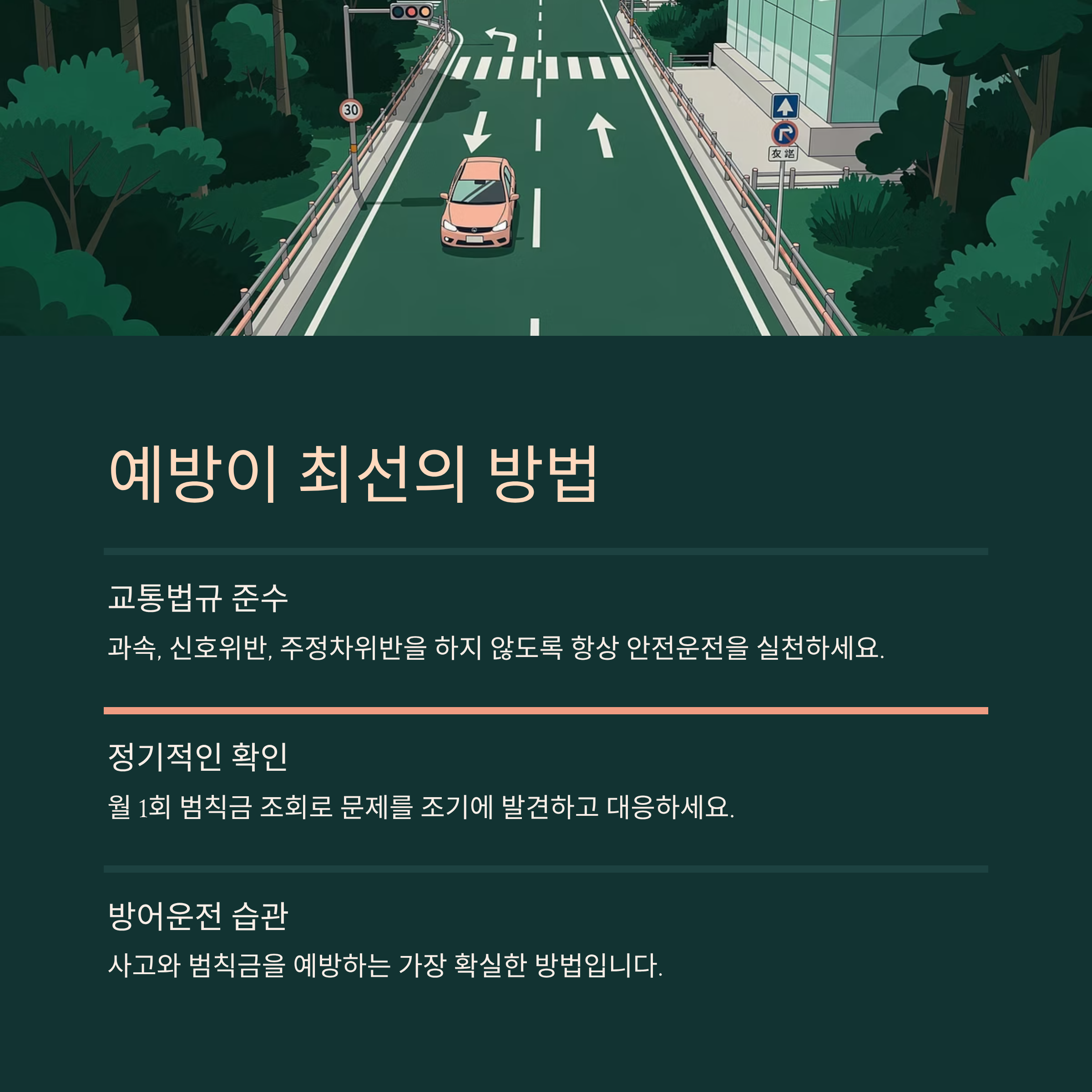 차량 범칙금 조회