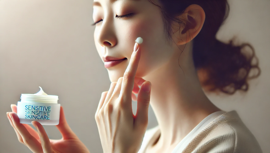 민감한 피부를 위한 관리 방법 사진