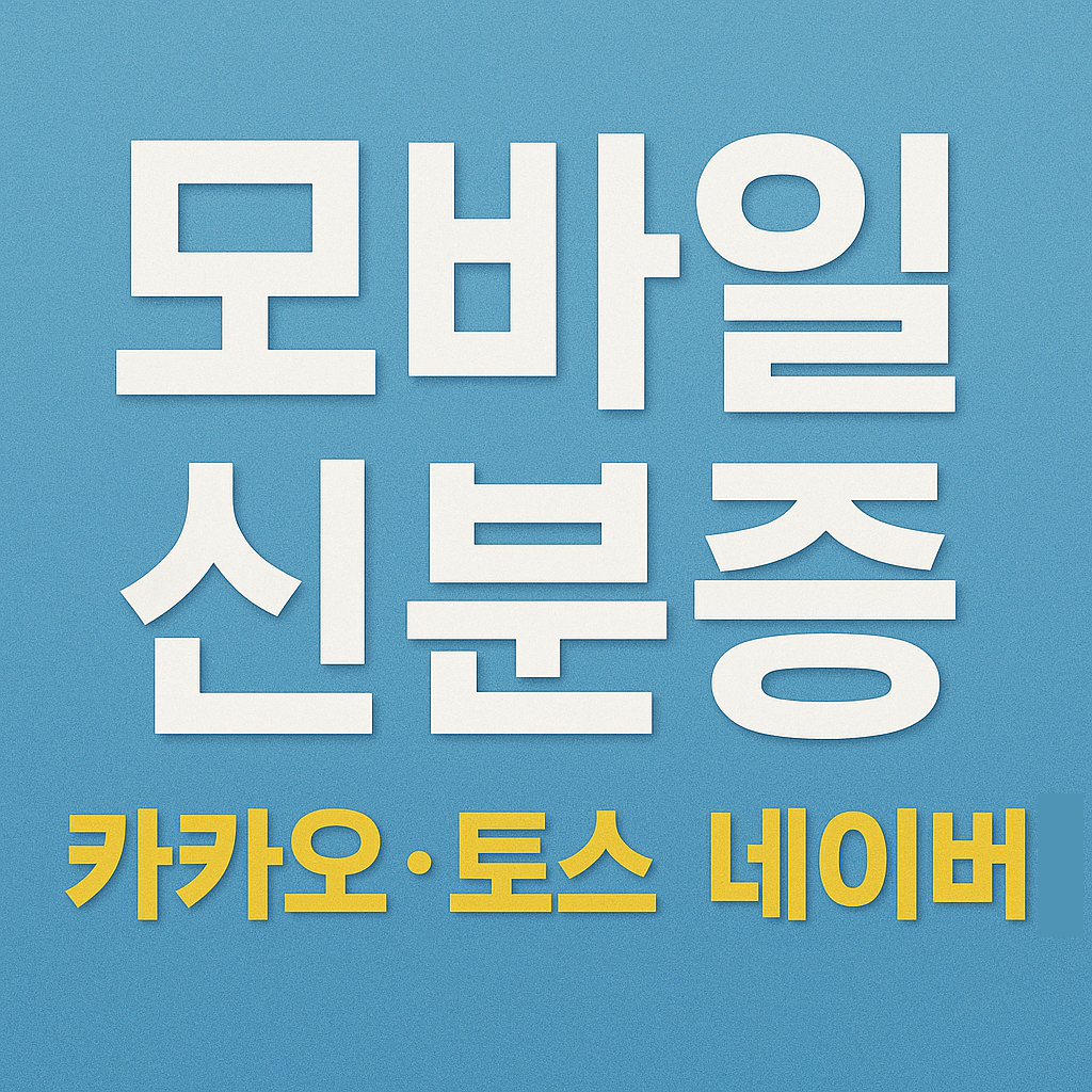 모바일신분증 민간앱 확대