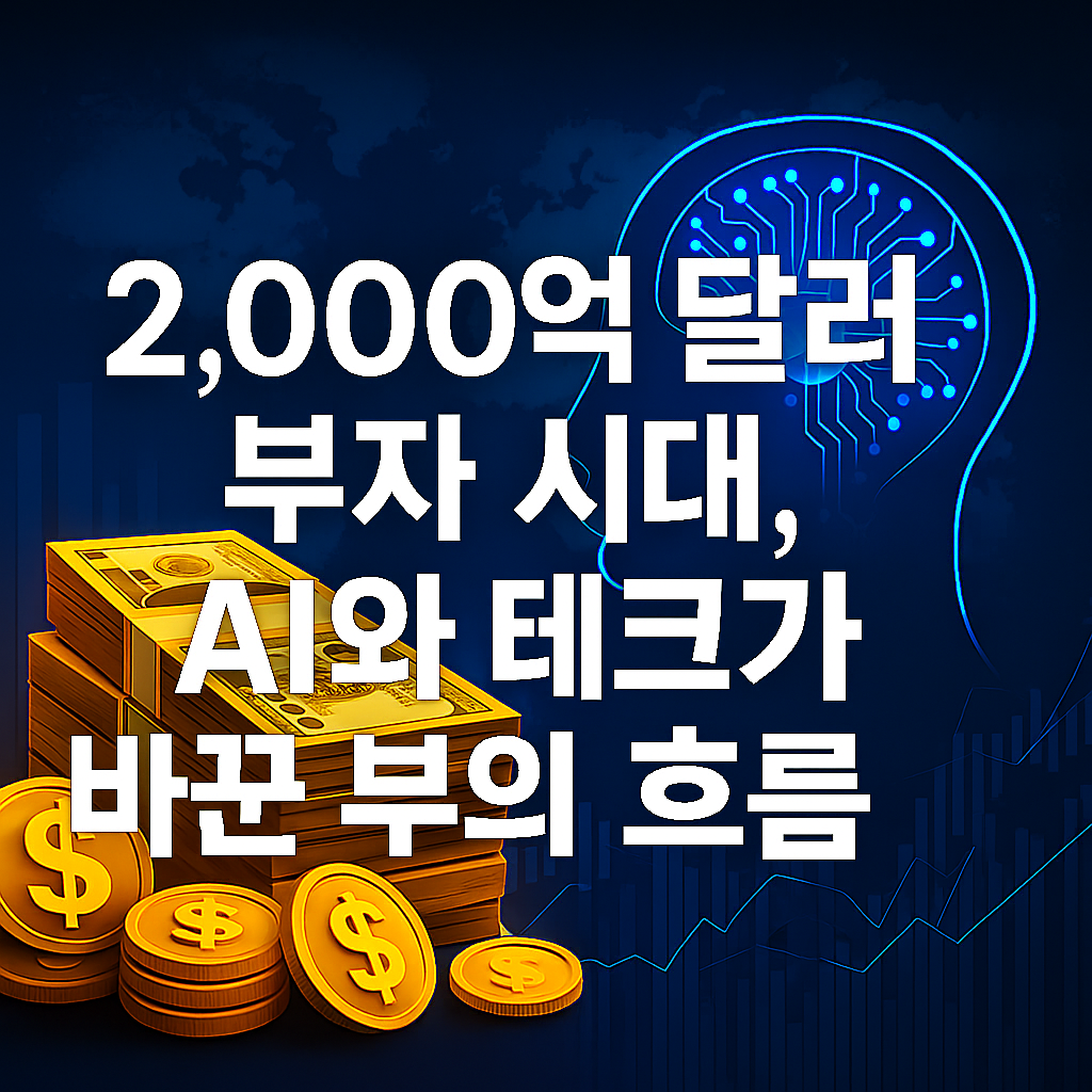 &lsquo;2000억 달러 부자&rsquo; 시대가 왔다