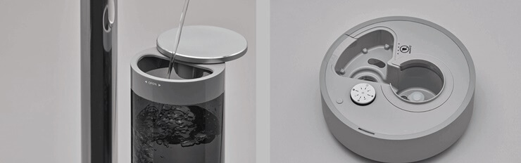 물보충이미지와 본체내부 덮개