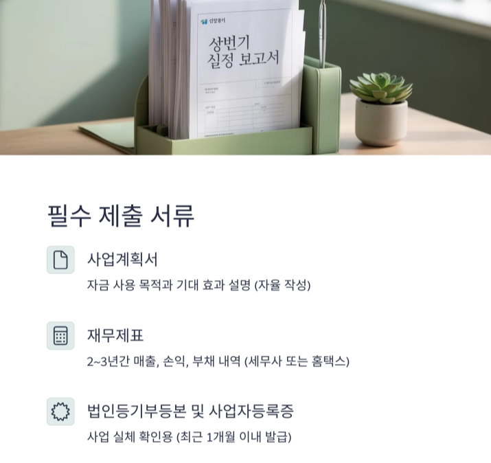 중소벤처기업부의 정책자금 융자 절차를 숙지하고 신청하세요