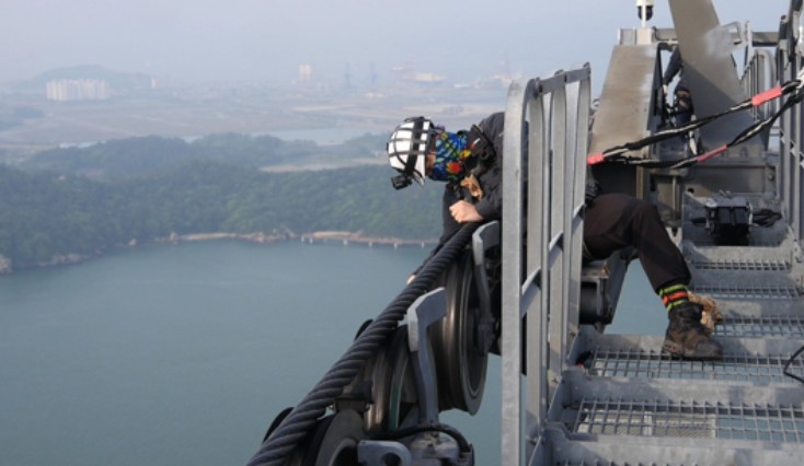 고공작업자
