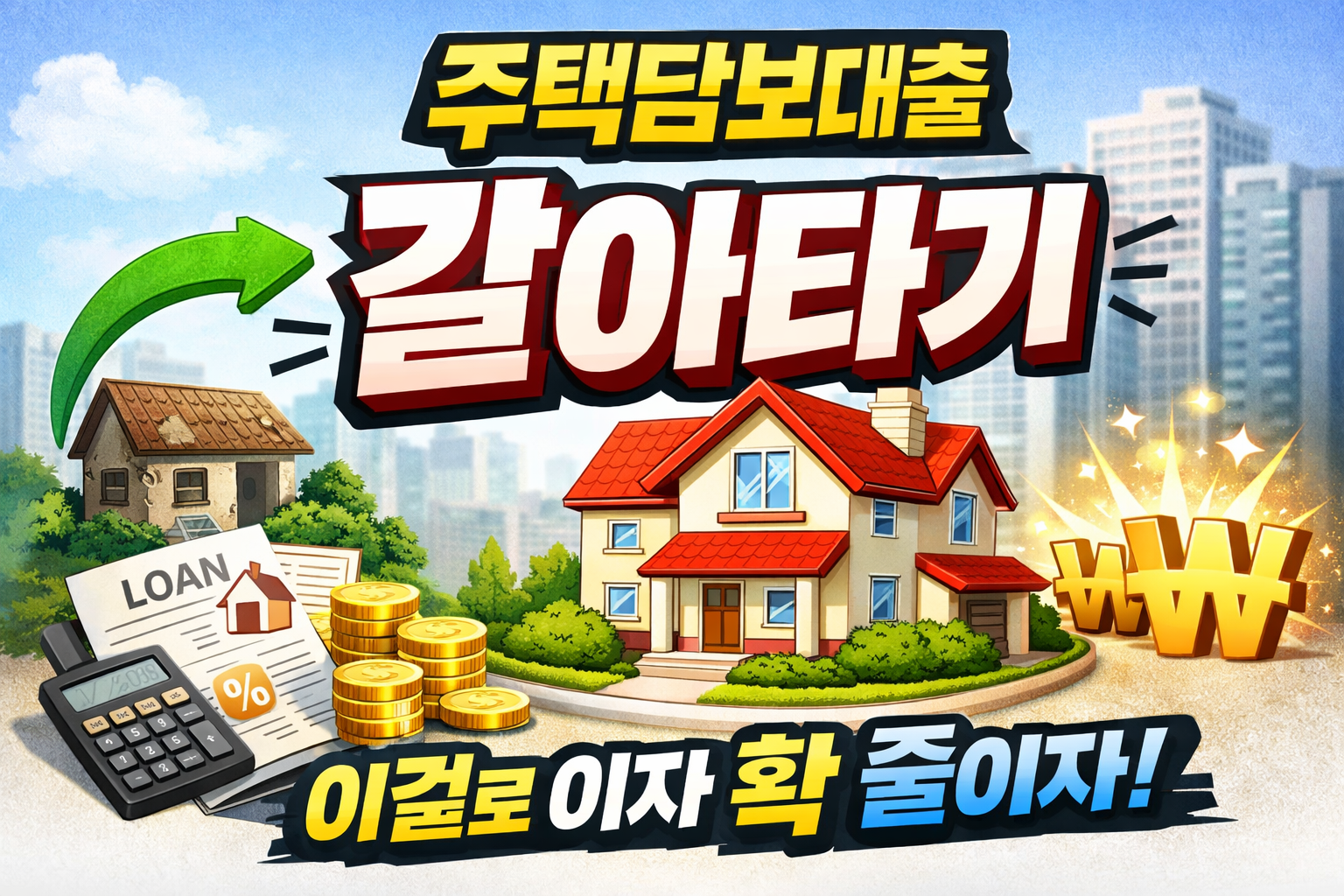 주택담보대출 갈아타기