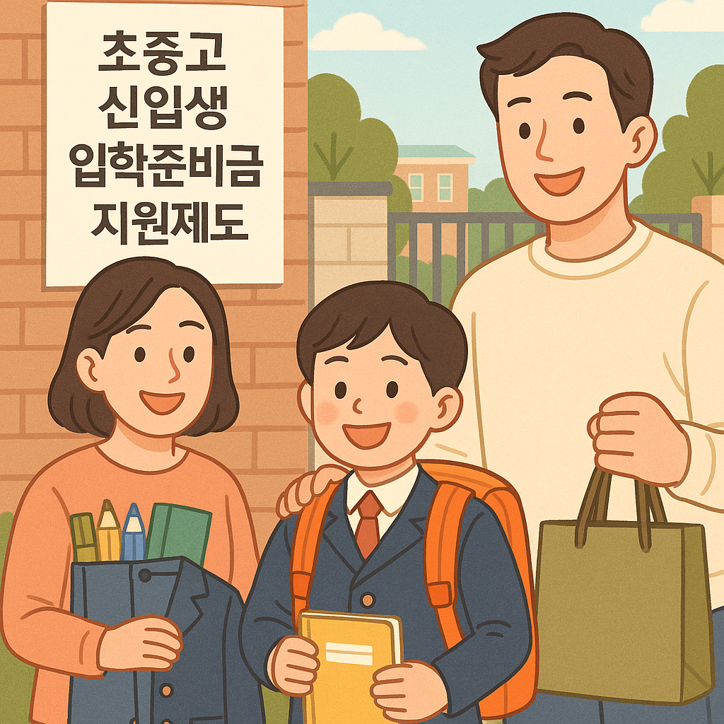 초중고 신입생 입학준비금 지원제도