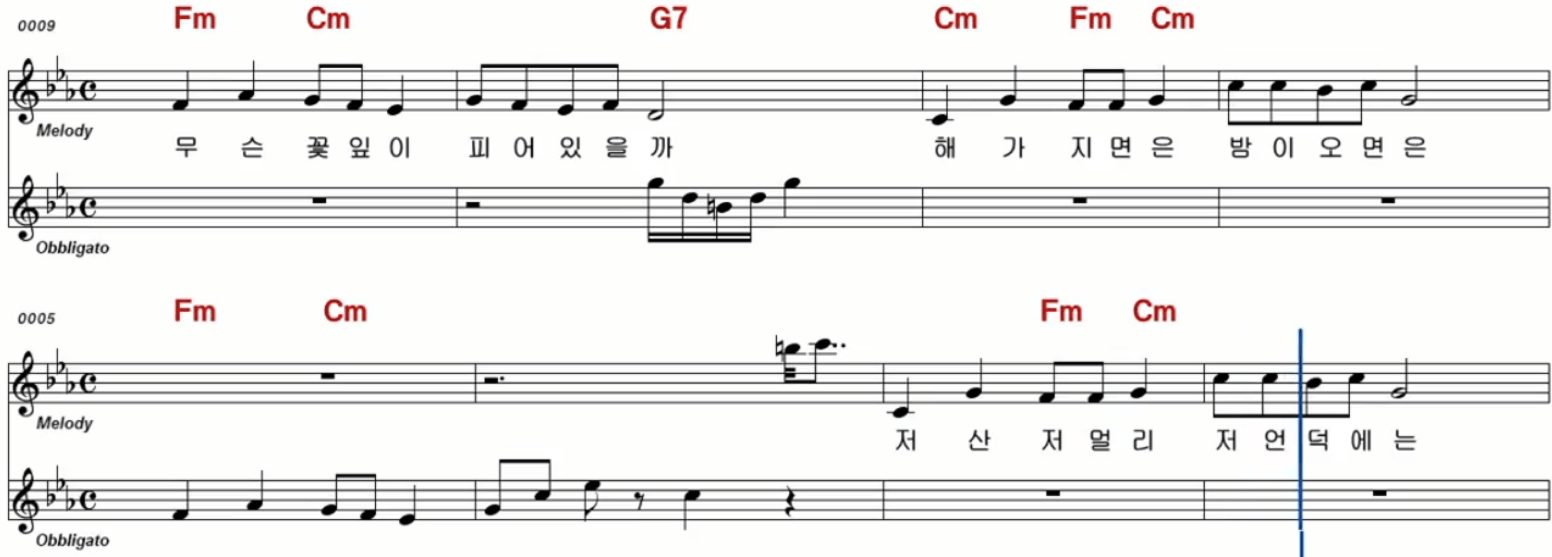 신미래(박신자) 소녀의 꿈 악보