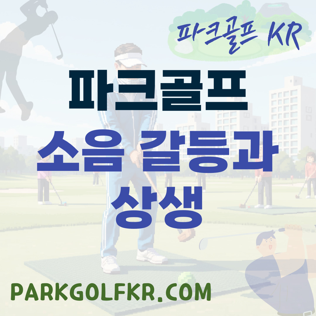 즐거운 샷, 편안한 휴식: 파크골프장 소음 갈등과 상생의 해법