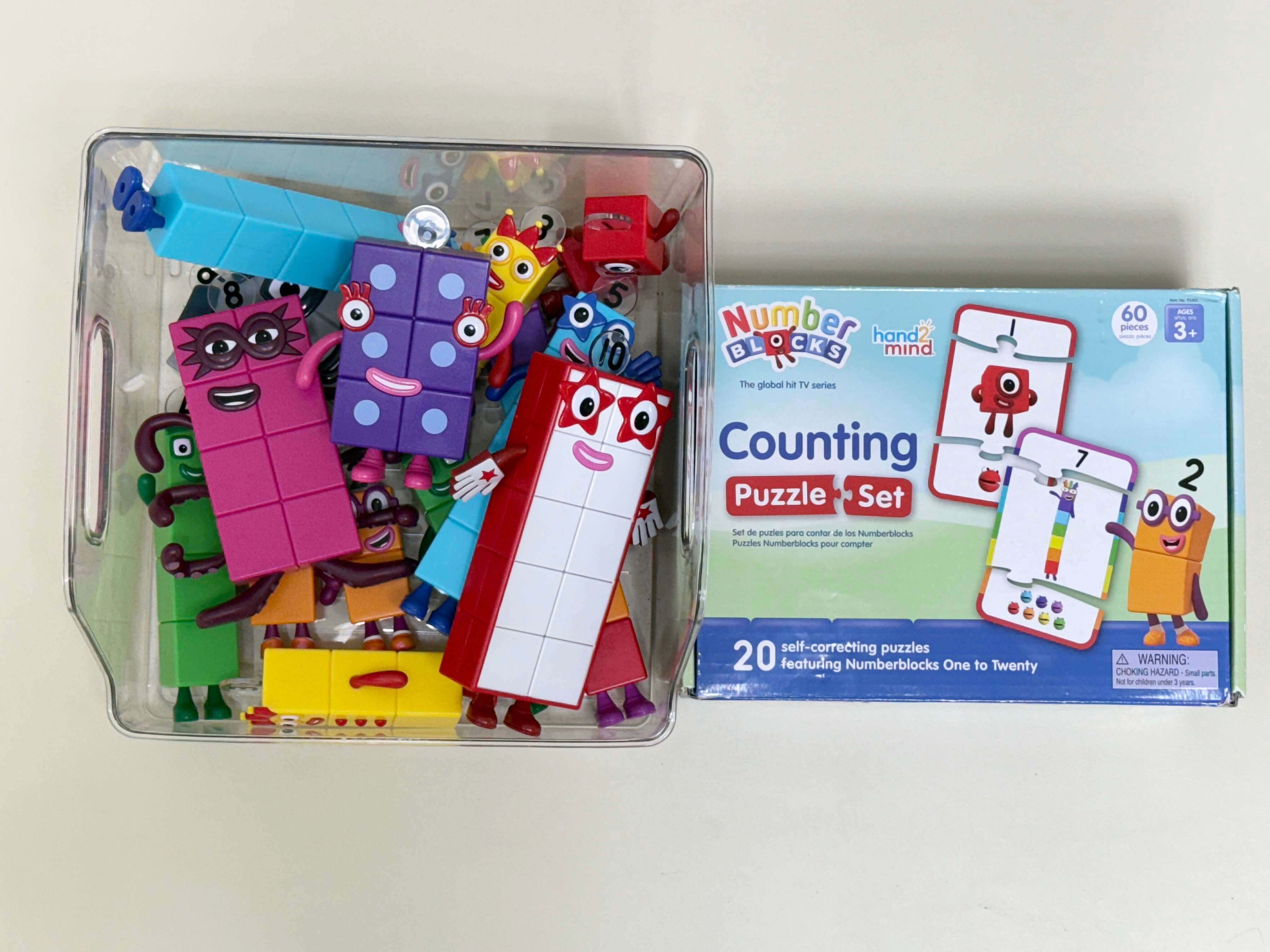 넘버블럭스 피규어+카운팅퍼즐