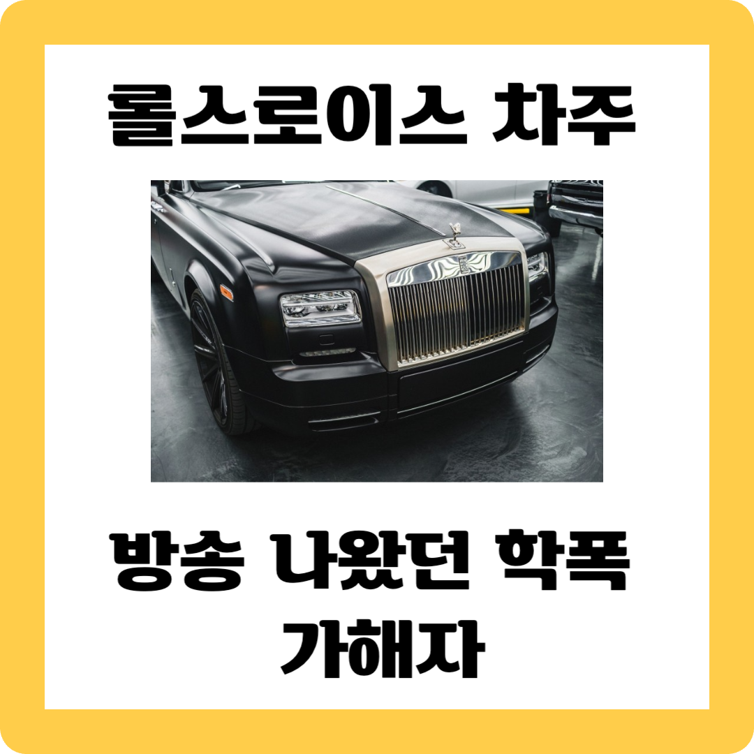 롤스로이스 차주