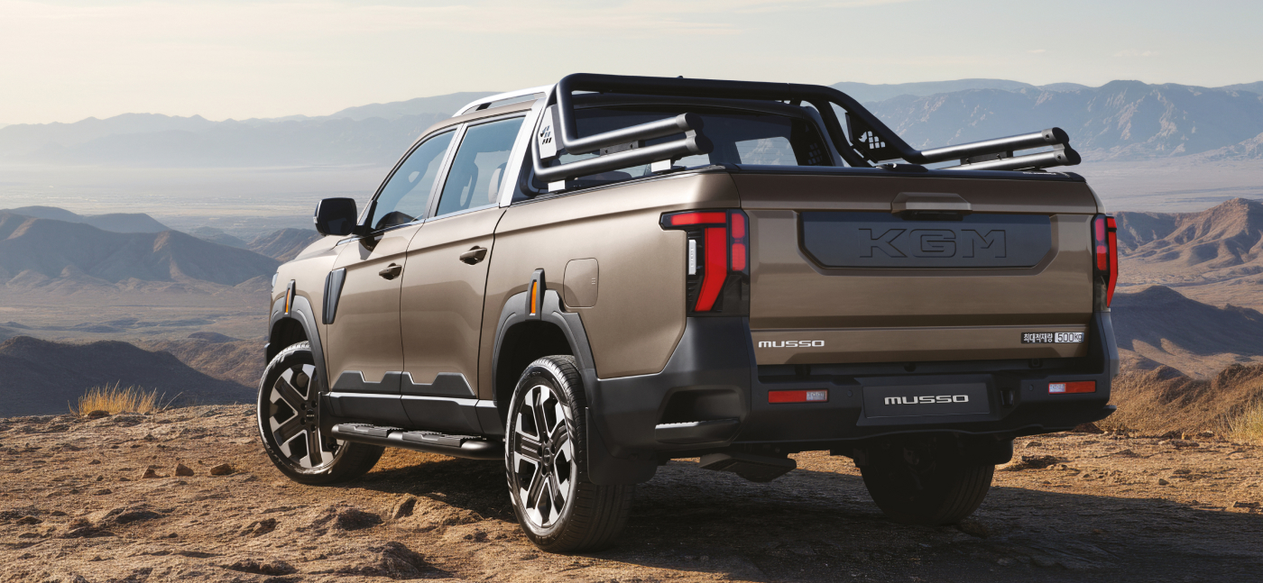KGM 차세대 픽업 무쏘