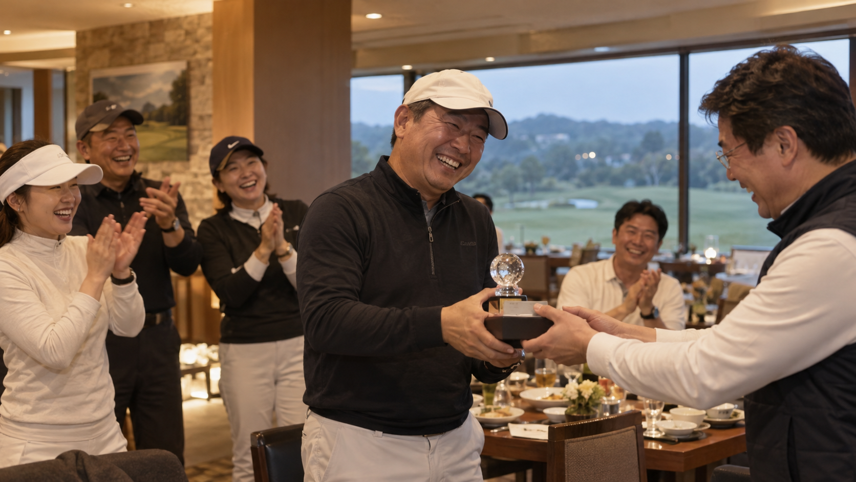 초보나 첫 참석자가 소외될 때 장면