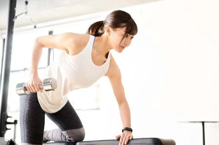 근육통이 없는 부위를 단련하다.