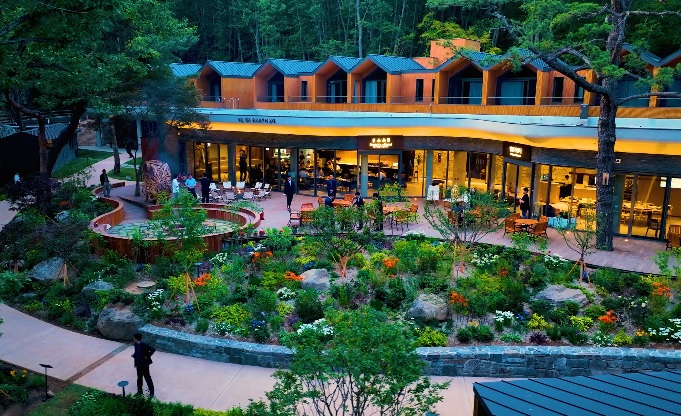 자연휴양림 수락 휴