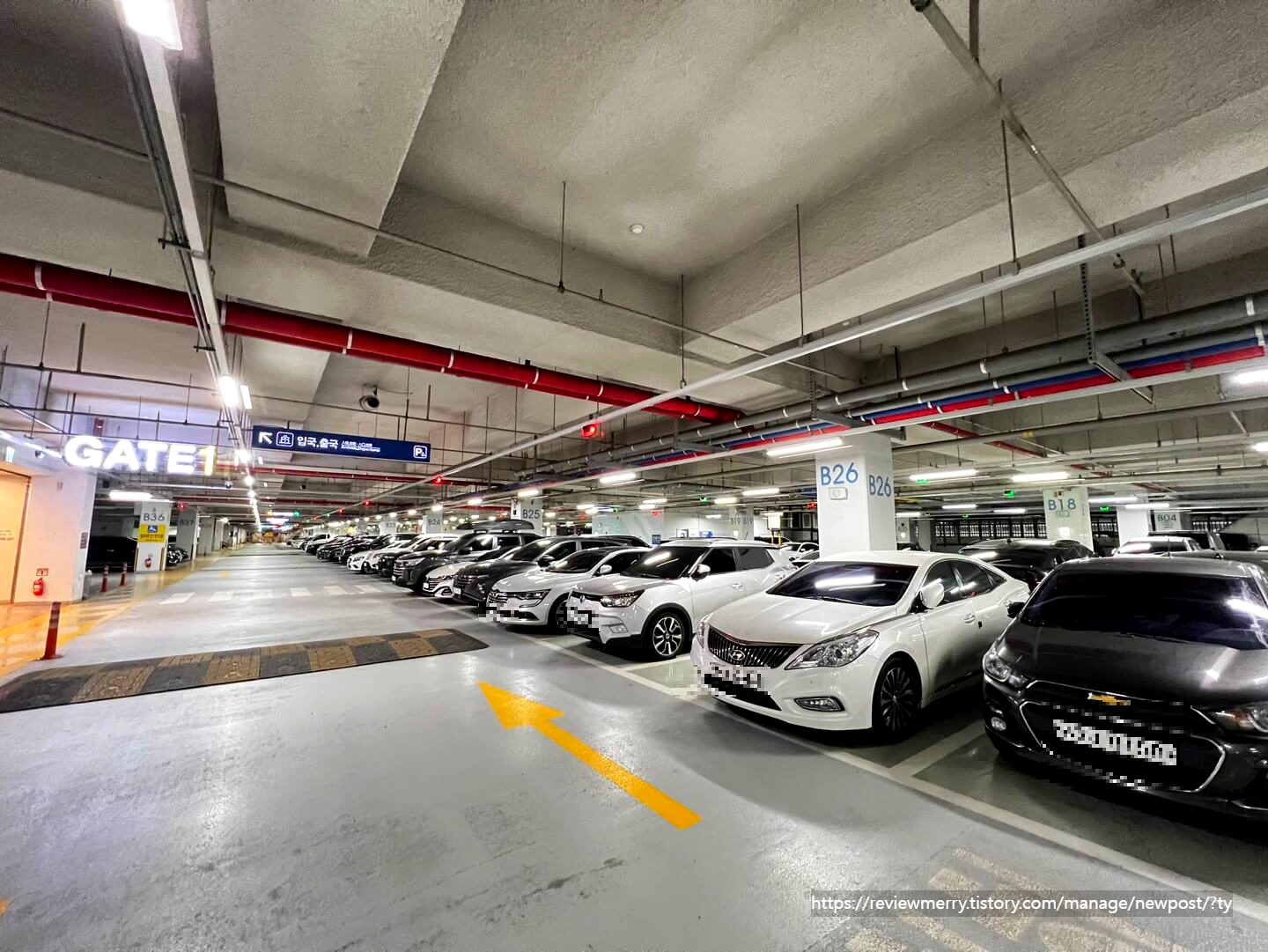 주차장 사진