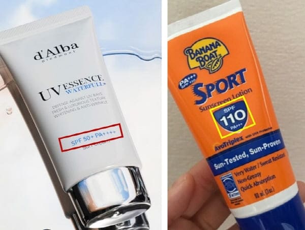 선크림구입시확인해야할것