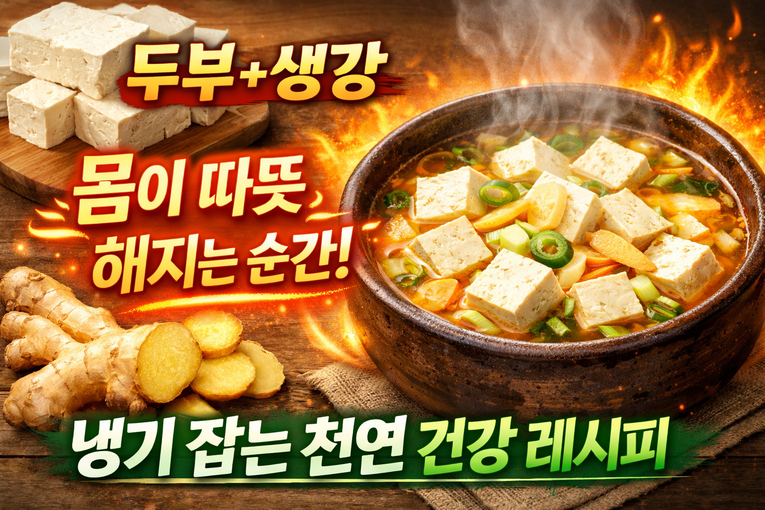 두부+생강