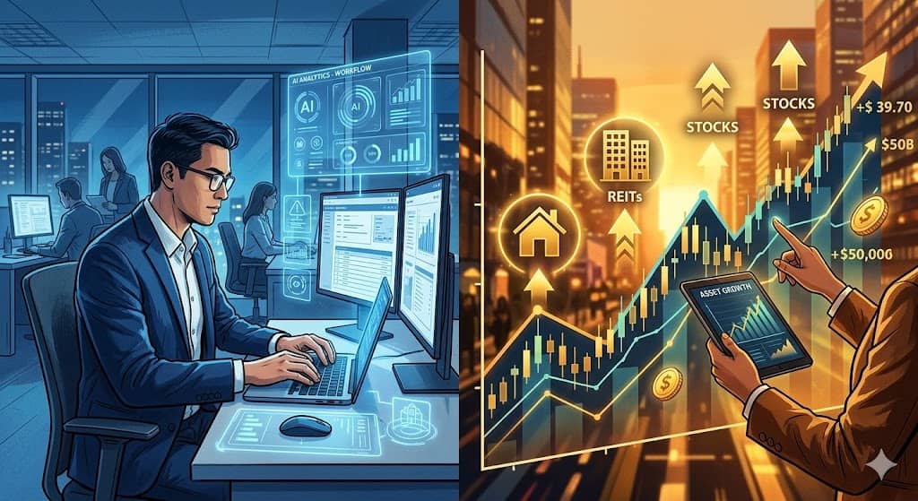 파일명: ai_labor_income_suppression_capital_asset_inflation_korea_r_greater_g_widening_gap_2026.jpg Alt 태그: AI 노동소득 압박 자본소득 격차 한국 자산 인플레이션 피케티 r>g 확대 2026 행동경제학 불평등