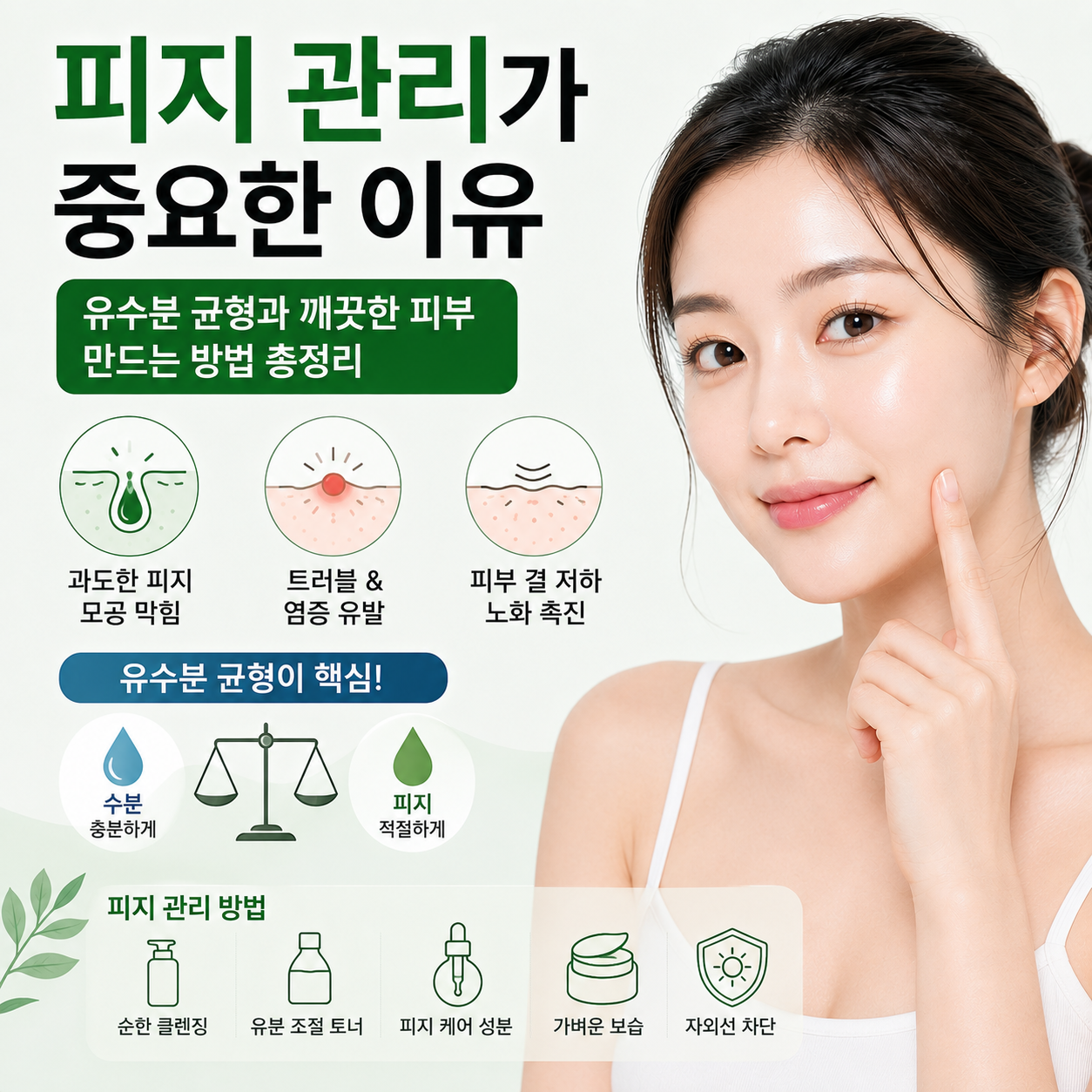 피지 관리가 중요한 이유