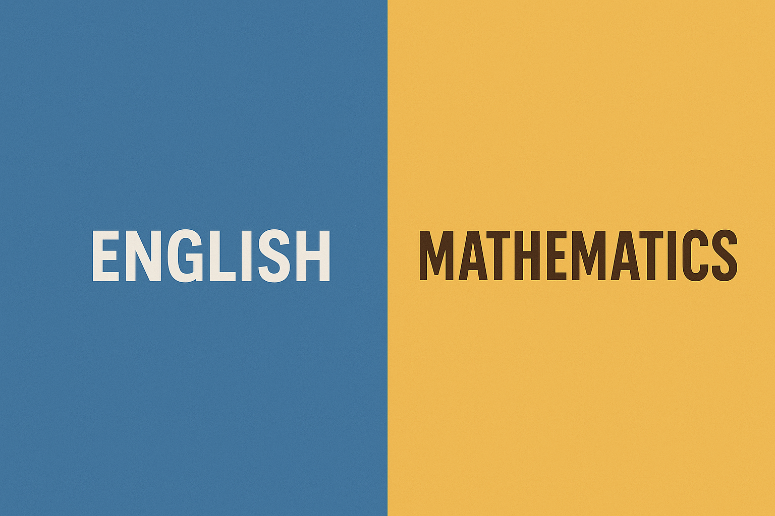 수능 응시 과목별 분석