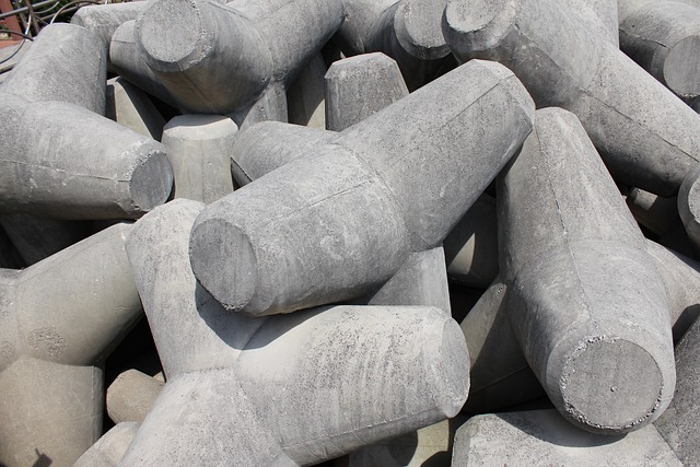 방파제 테트라포드